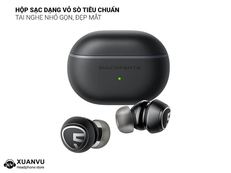 Tai Nghe Bluetooth SoundPeats Mini Pro thiết kế 1
