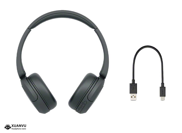 Tai nghe không dây Sony WH-CH520 bộ phụ kiện