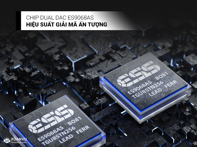 DAC/AMP FiiO K9 chip dual dac