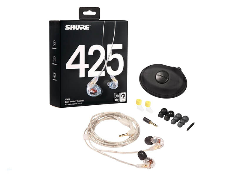 Tai nghe Shure SE425 Pro bộ phụ kiện