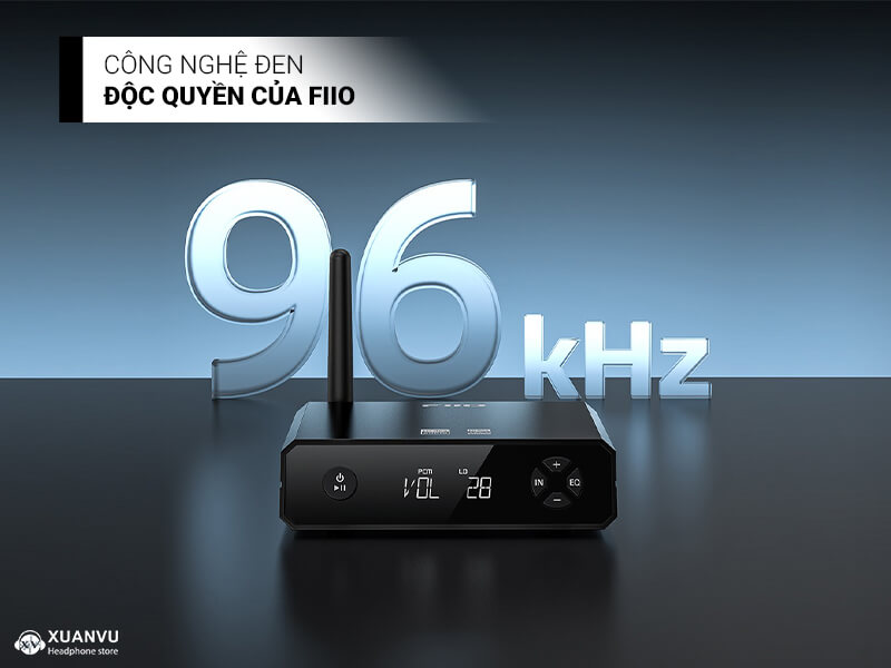 FiiO BR13 Hi-res Bluetooth Receiver công nghệ đen