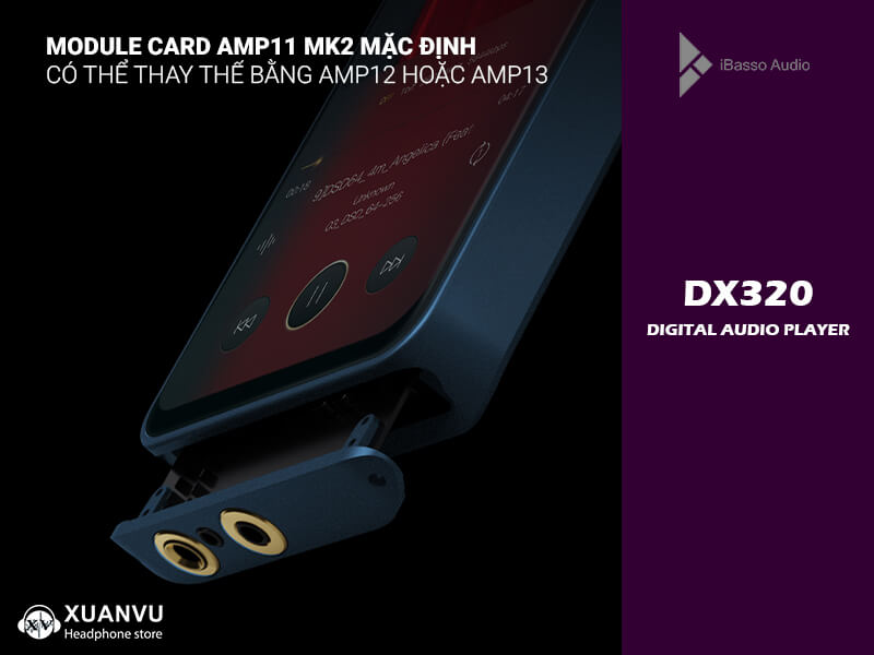 Máy nghe nhạc iBasso DX320 modul card
