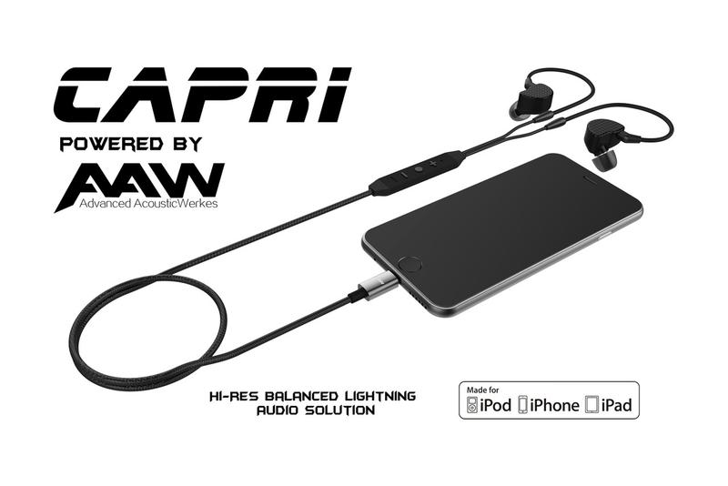 AAW Capri Blanced Lightning Cable With Hi-Res Dac tương thích tốt 