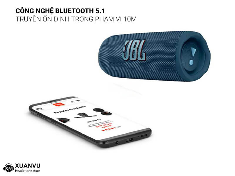 Loa Bluetooth JBL Charge 6 công nghệ bluetooth