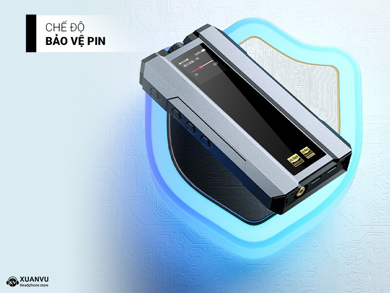 DAC/AMP FiiO Q15 chế độ bảo vệ pin