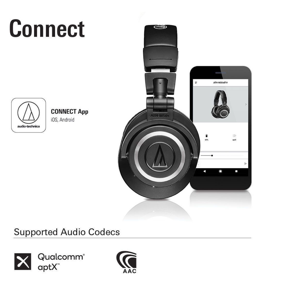 Tai nghe Bluetooth Audio-Technica ATH-M50xBT âm thanh đỉnh cao