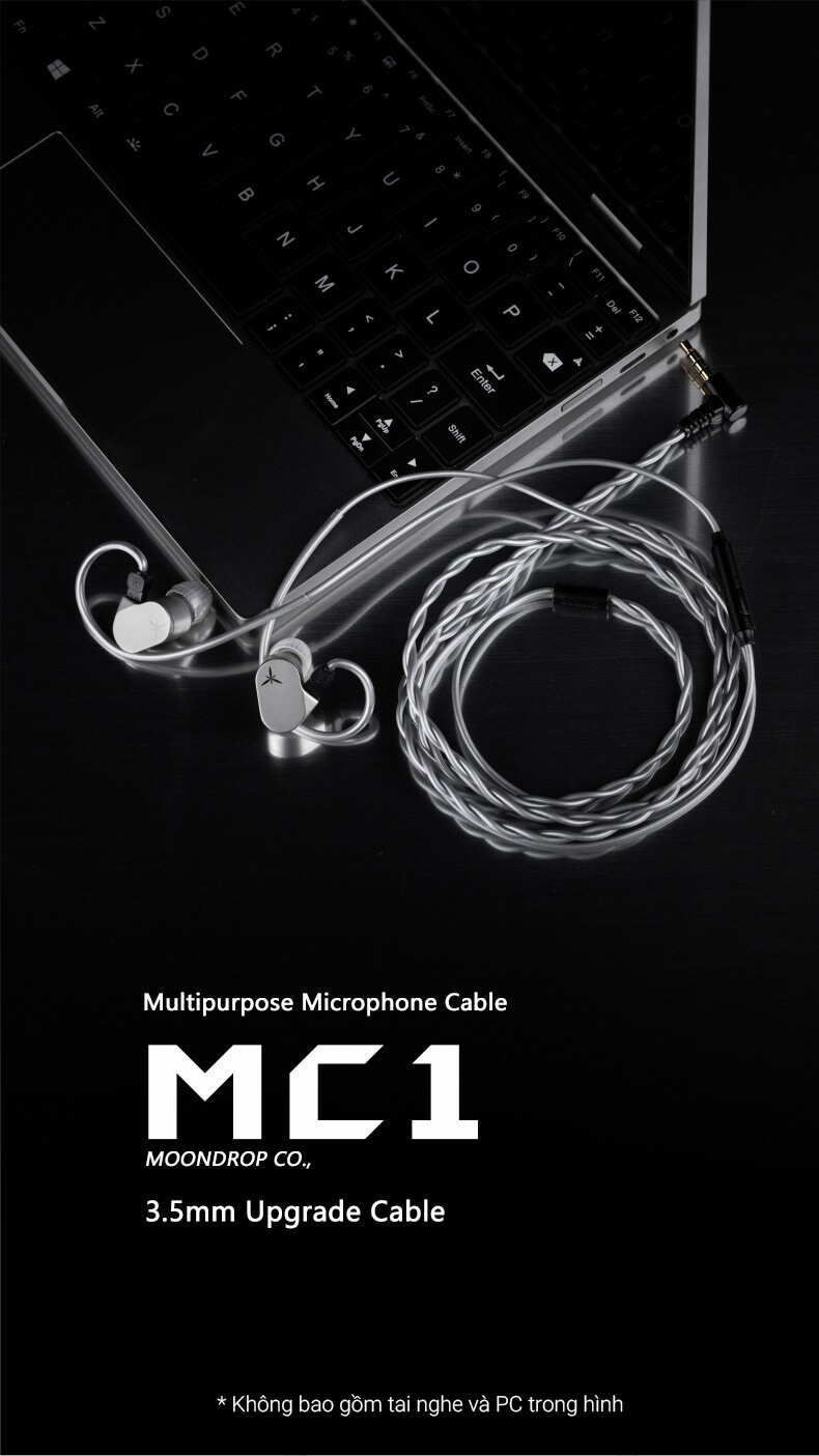 Moondrop MC1 Microphone Upgrade Cable đặc điểm