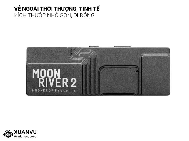 Dongle DAC/AMP Moondrop Moon River 2 thiết kế