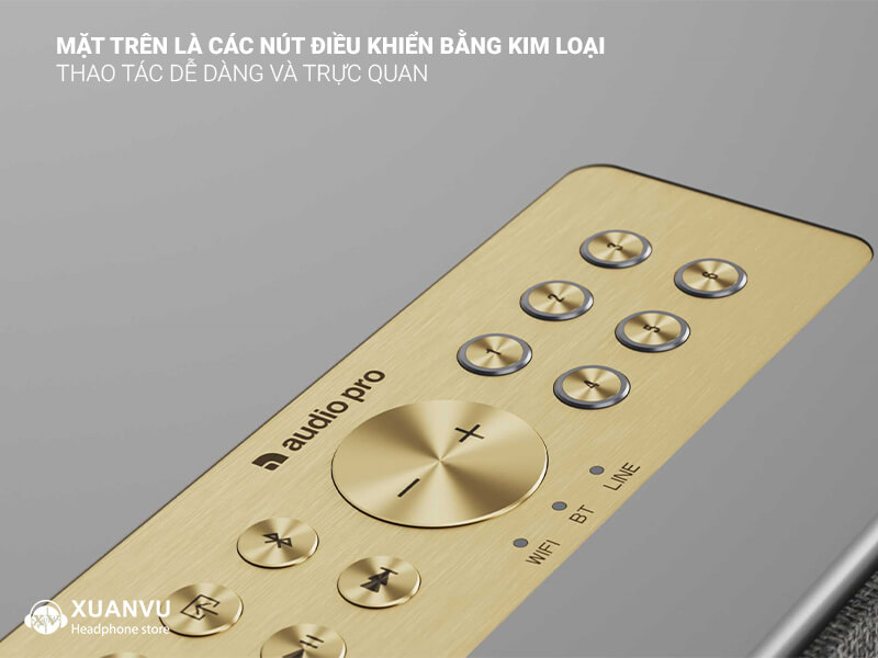 Loa không dây Audio Pro Addon C10 MKII nút điều khiển
