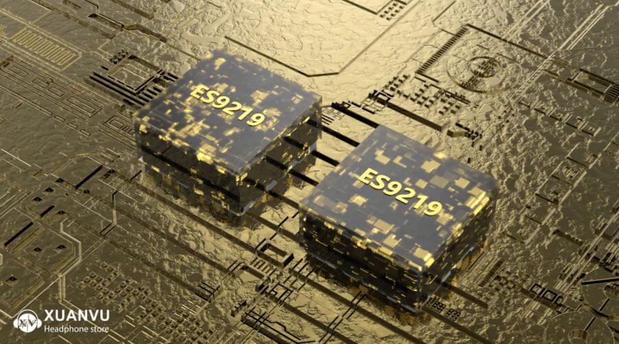 HiBy FC4 được tích hợp chip DAC kép ES9219