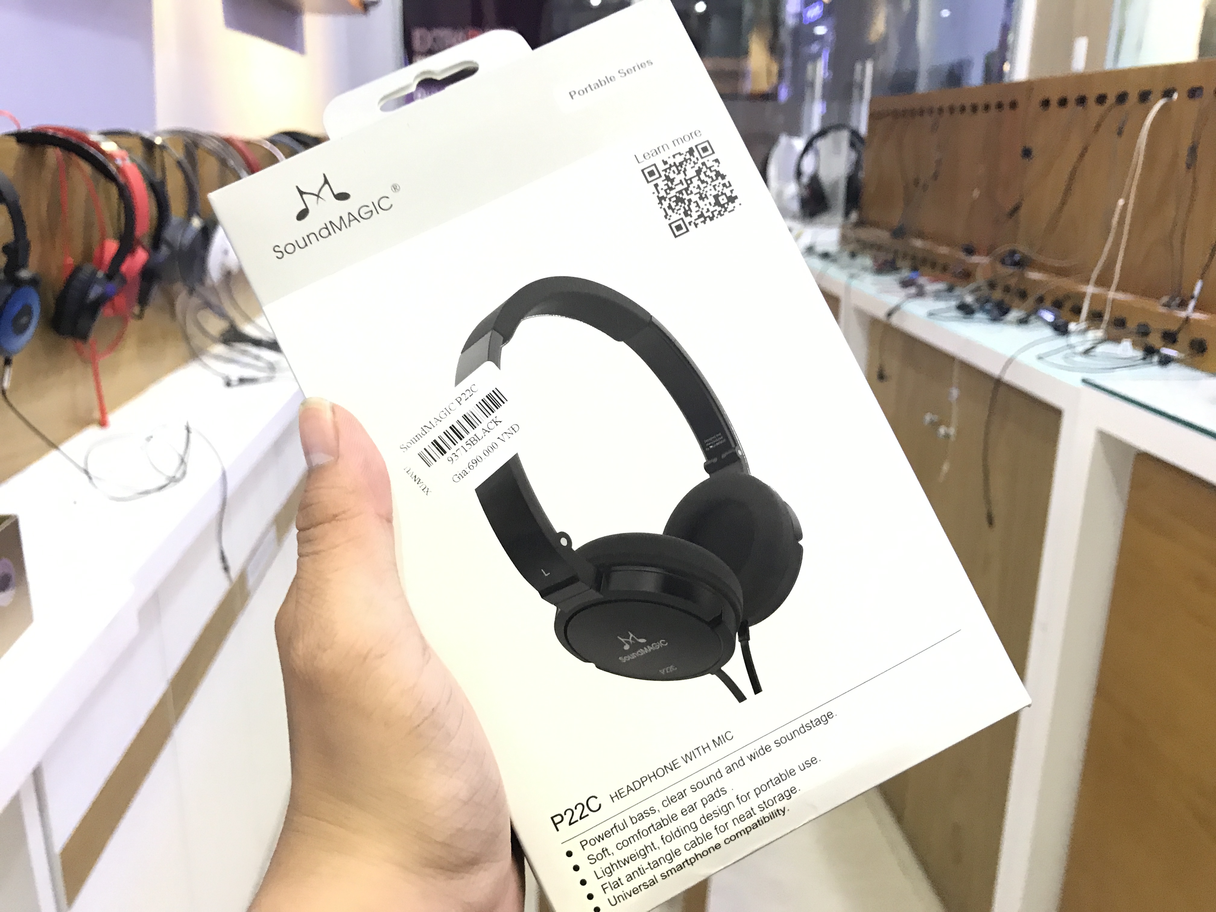 đánh giá tai nghe soundmagic p22c