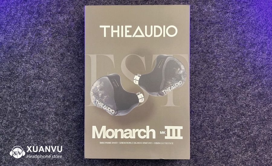 Phần hộp bìa của ThieAudio Monarch MKIII