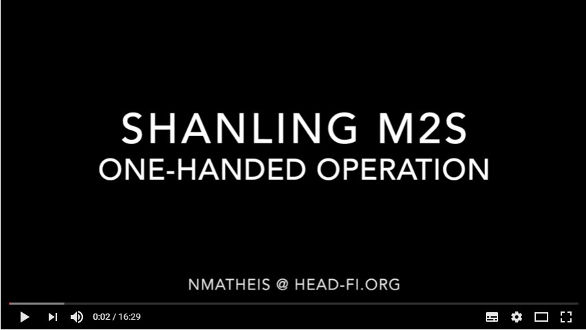Trên tay máy nghe nhạc Shanling M2s mới ra mắt