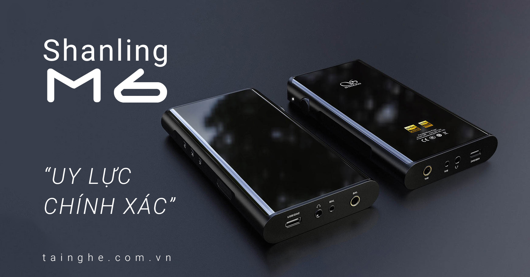 Đánh giá máy nghe nhạc Shanling M6 : Chạy Android, Âm thanh khỏe khoắn và chính xác 