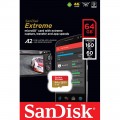 Thẻ nhớ microSD SanDisk Extreme V30 A2 64GB 160/60Mb