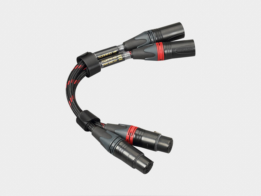 Topping TCX1-25/75/125, 25/75/125cm XLR balanced cable