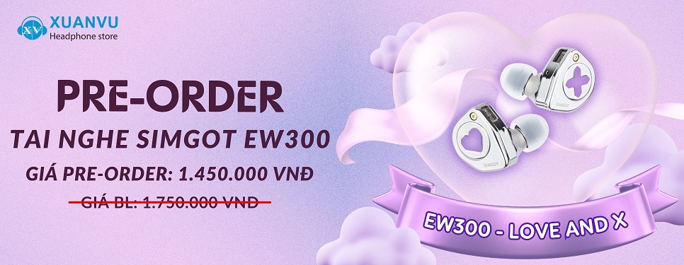 Pre-Order tai nghe Simgot EW300