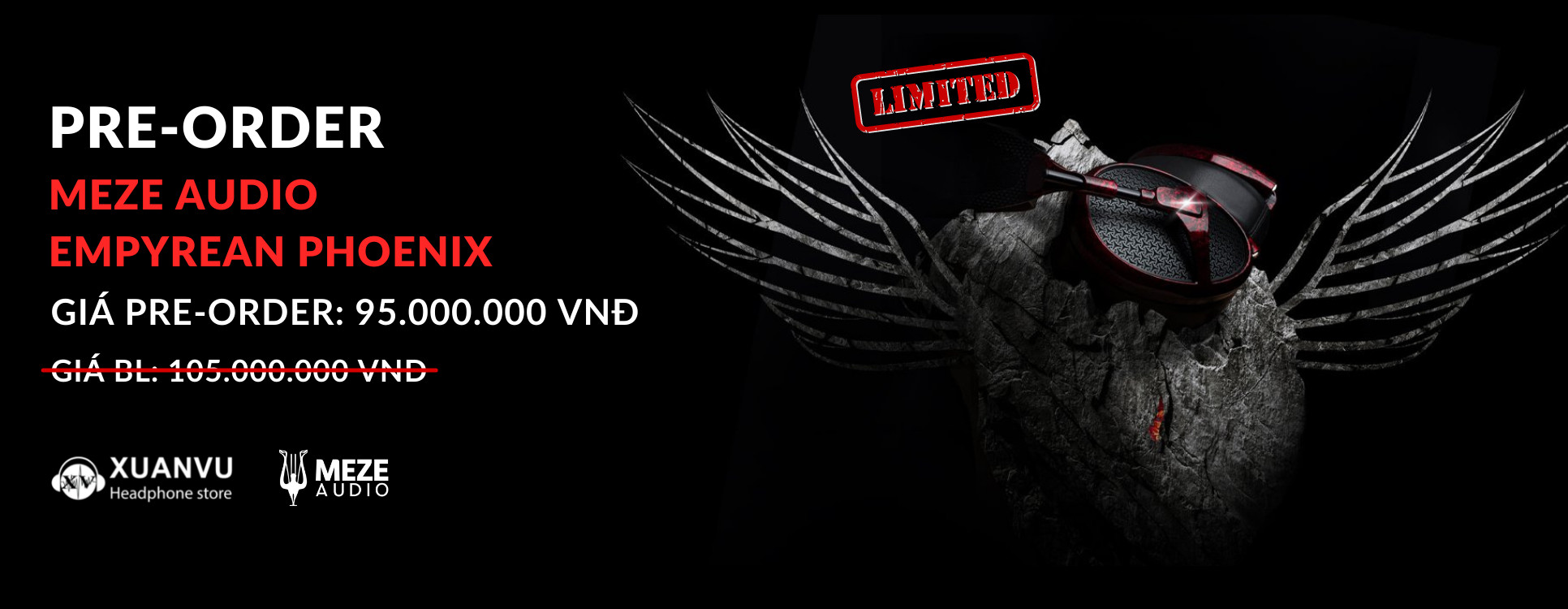 Pre-order tai nghe Meze Empyrean Phoenix