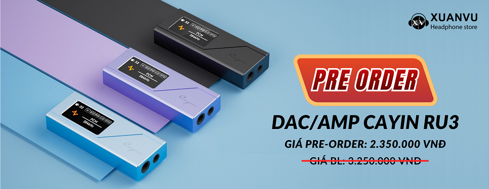Pre-Order Cayin RU3