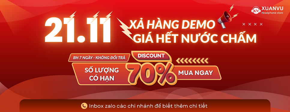 XẢ HÀNG DEMO 2025