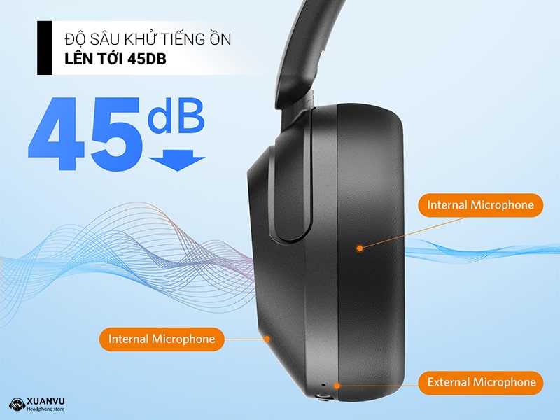 Tai nghe bluetooth EarFun Wave Pro công nghệ khử ồn