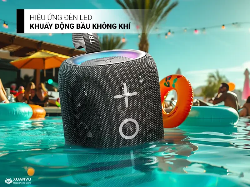 Loa Bluetooth Tribit StormBox Mini+ đèn led