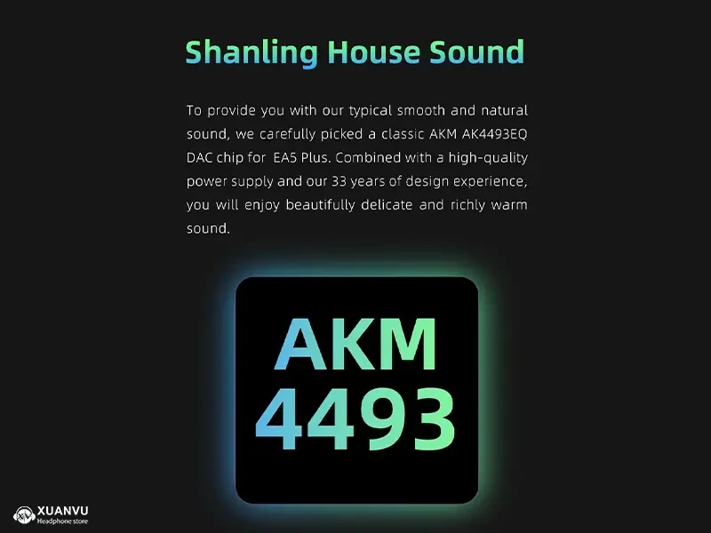 Shanling EA5 Plus Desktop Streamer chip dac
