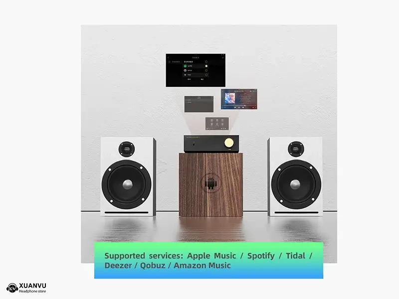 Shanling EA5 Plus Desktop Streamer dịch vụ phát trực tuyến
