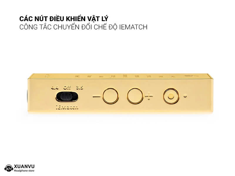 iFi GO bar Limited Edition Gold thiết kế 2