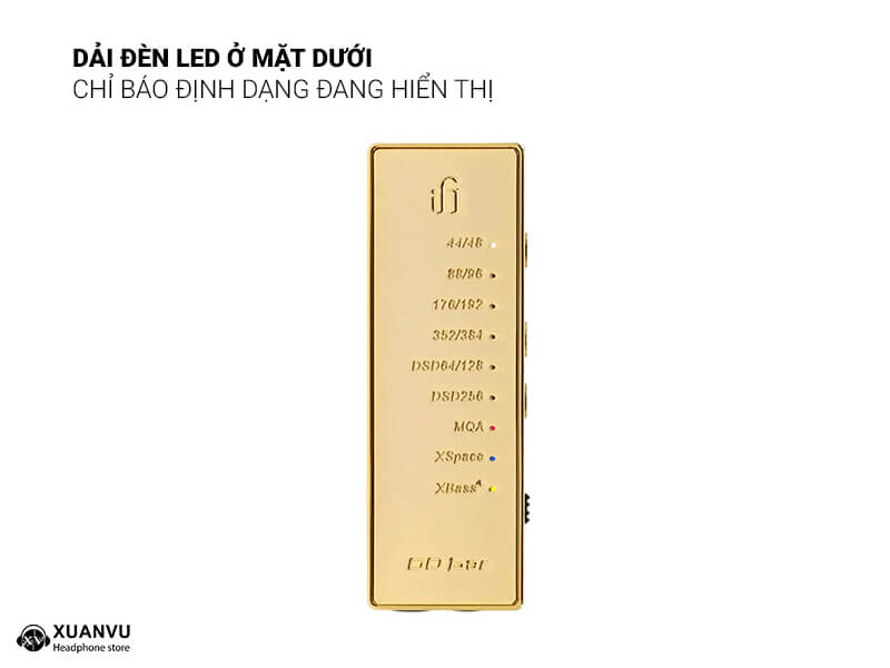 iFi GO bar Limited Edition Gold thiết kế 3