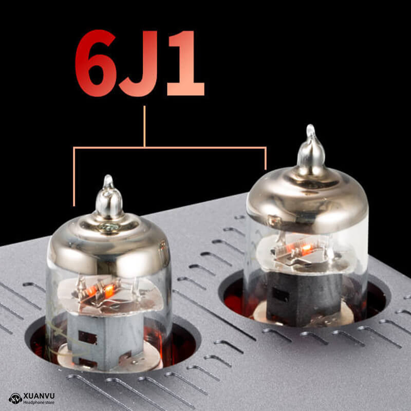 xDuoo MH02 DAC & Tube Headphone Amplifier bóng đèn