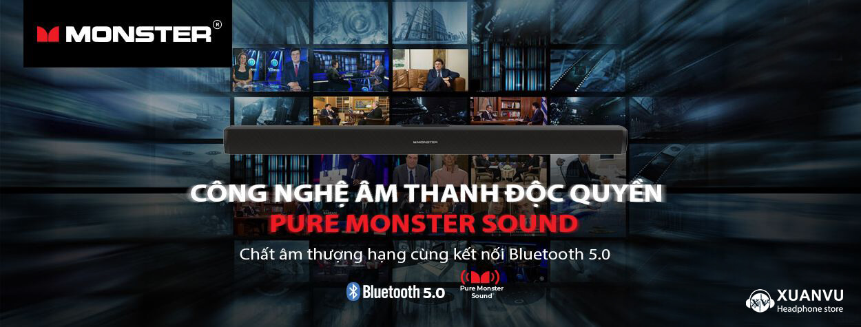 Loa Soundbar Monster công nghệ âm thanh