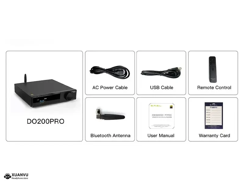 DAC SMSL DO200 Pro phụ kiện