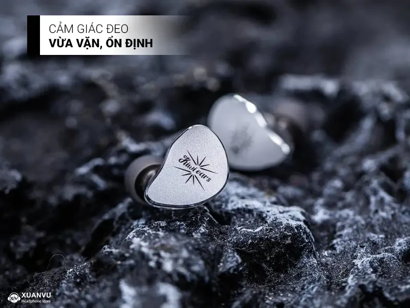 Tai nghe Kiwi Ears Belle - 3.5mm (có Mic) cảm giác đeo