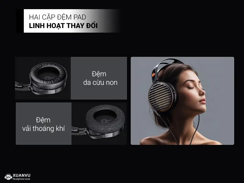 Tai nghe FiiO FT7 đệm pad