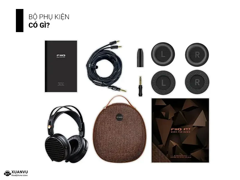 Tai nghe FiiO FT7 phụ kiện