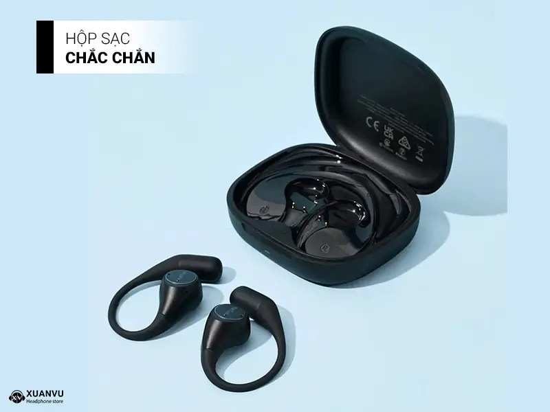 Tai nghe Bluetoooth Earfun OpenJump thiết kế hộp sạc