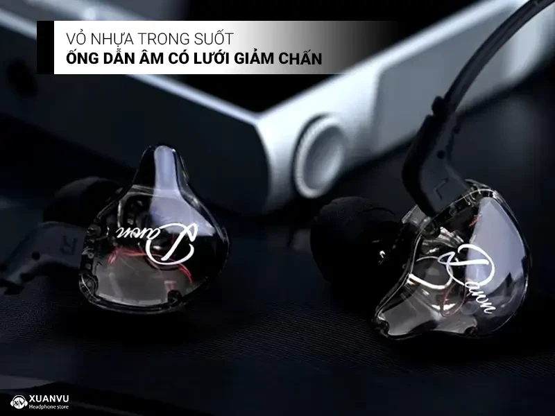 Tai nghe KZ Dawn - Cáp OFC (có Mic) thiết kế