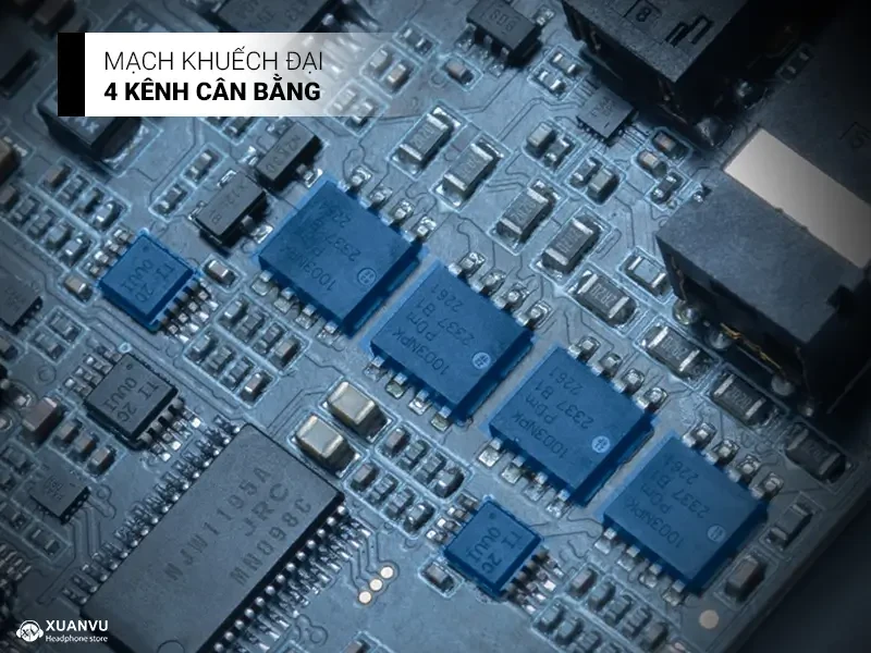 Tube DAC/AMP Cayin RU9 mạch cân bằng 4 kênh