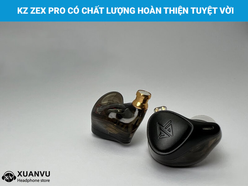 Tai nghe KZ ZEX PRO không Mic chất lượng hoàn thiện tuyệt vời