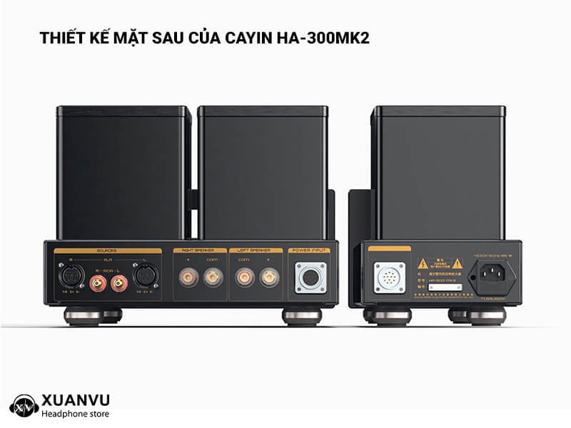 Amp Cayin HA-300MK2 thiết kế 2