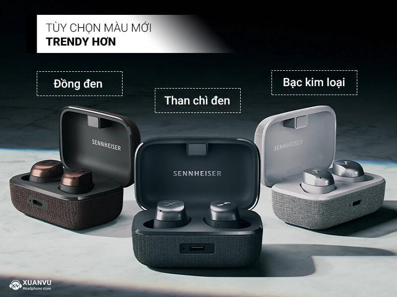 Tai nghe Sennheiser Momentum True Wireless 4 màu sắc