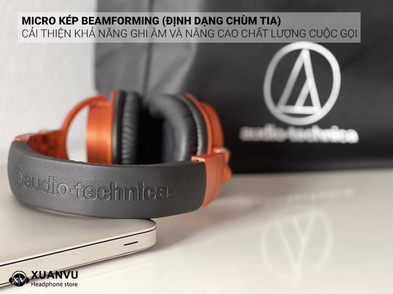 Tai nghe Audio Technica ATH-M50xBT2 MO (Limited Edition) micro kép