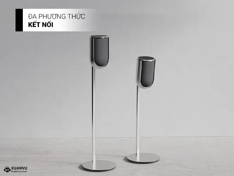 Loa không dây B&O Beolab 8 - Silver Fabric Grey kết nối linh hoạt