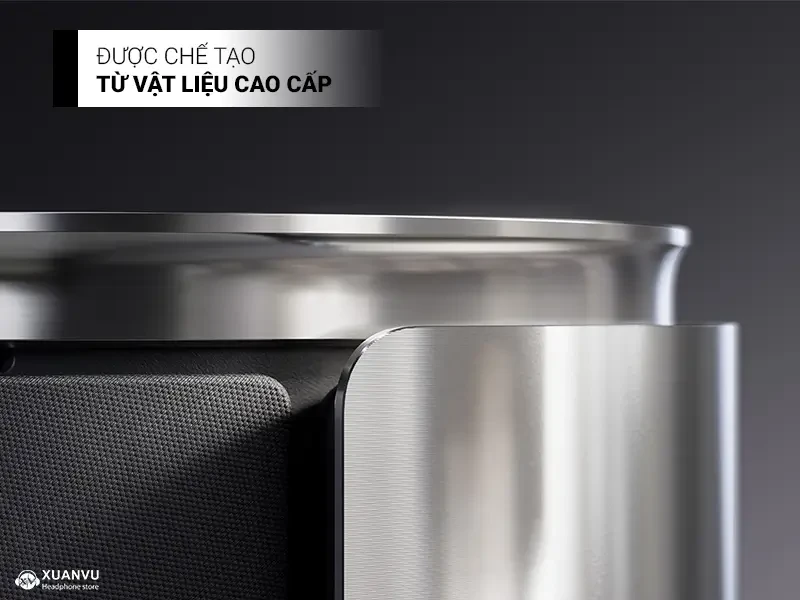 Loa không dây B&O Beolab 8 - Silver Fabric Grey vật liệu