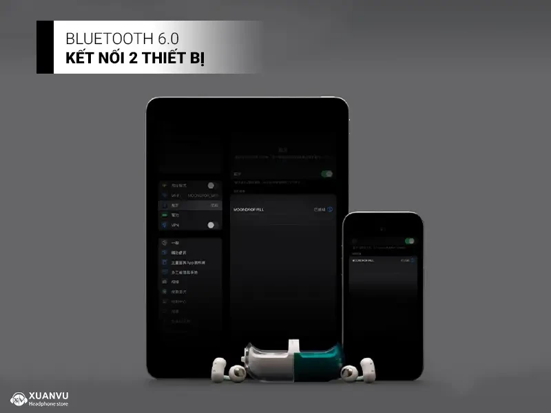 Tai nghe True Wireless Moondrop Pill bluetooth 6.0