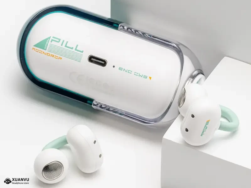Tai nghe True Wireless Moondrop Pill thời lượng pin