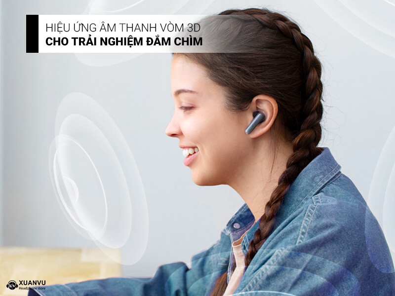 Tai nghe True Wireless EarFun Air 2 NC hiệu ứng âm thanh vòm