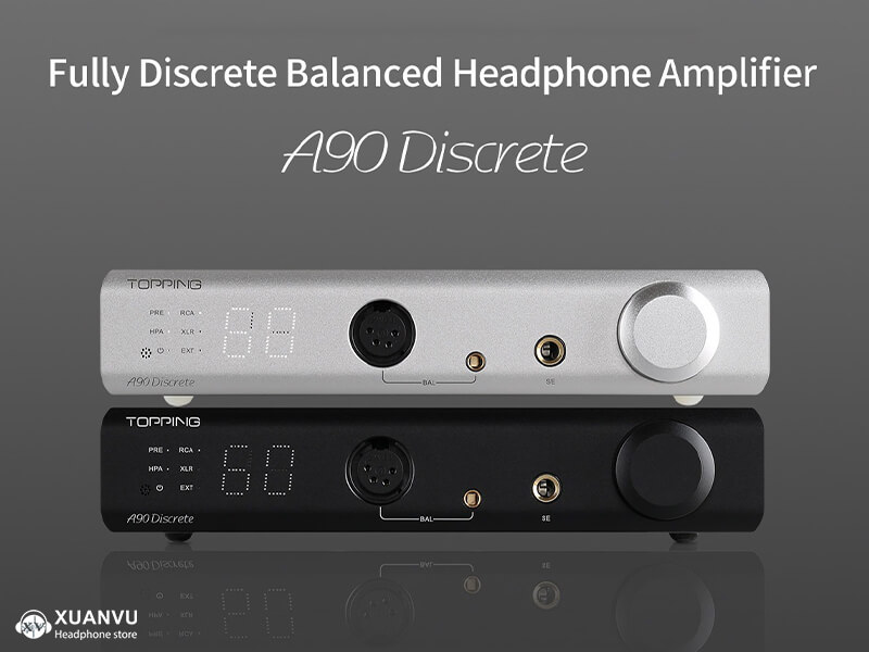 Topping A90 Discrete Headphone Amplifier thiết kế 