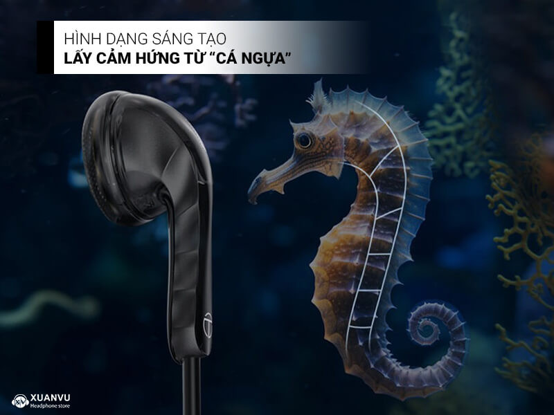 Tai nghe TRN Seahorse 3.5mm - Có Mic hình dạng